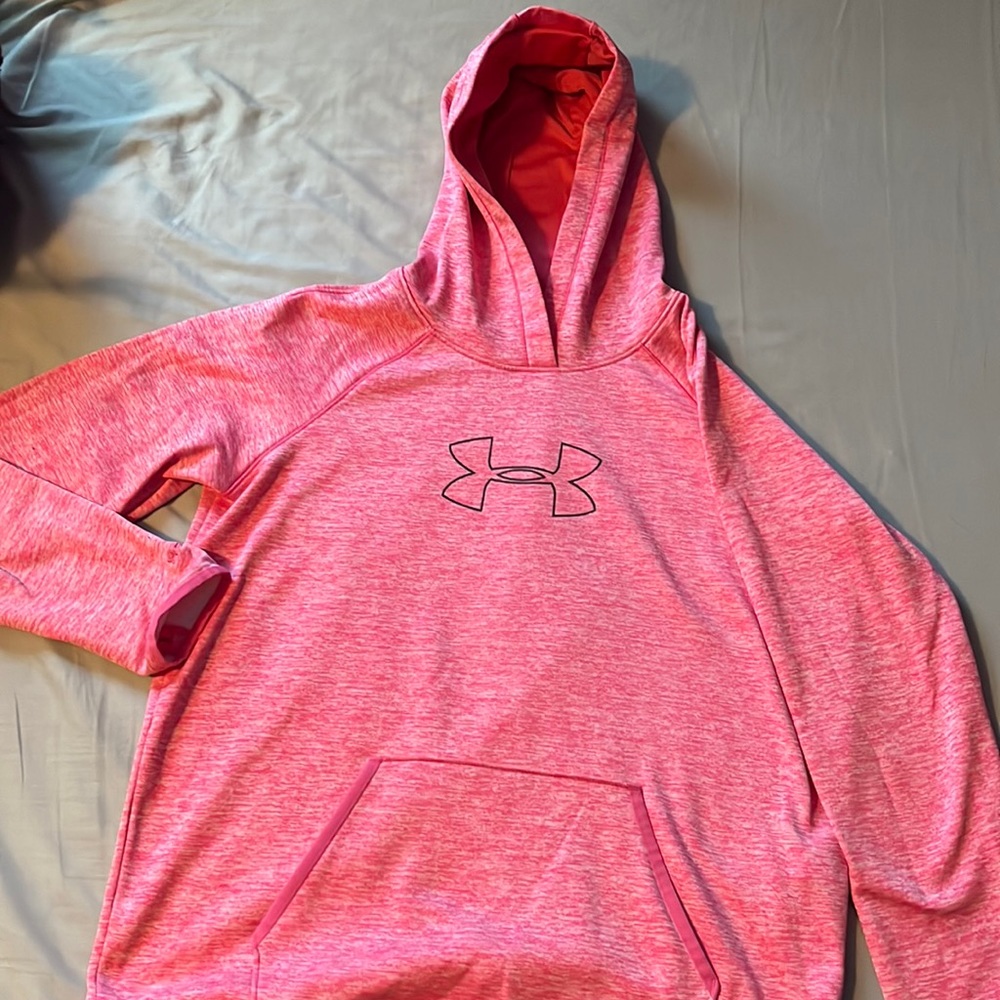Women’s Medium Heather Pink Under Armour Sweatshirt